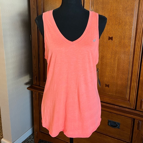 Asics Tops - Asics Coral Keyhole Tank Top